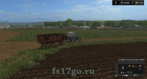 Мод «Кормораздатчик КТУ-10» для Farming Simulator 2017