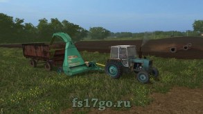 Мод «Кормораздатчик КТУ-10» для Farming Simulator 2017