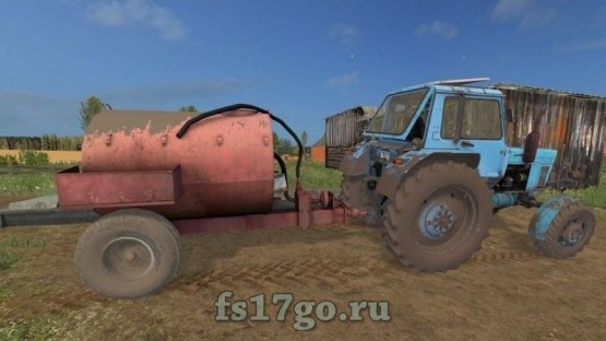 Мод «Бочка - Красная» для Farming Simulator 2017