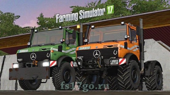 Мод «Mercedes Unimog U1200/U1600» для Farming Simulator 2017