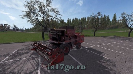 Мод «Дон-1500А и копнитель» для Farming Simulator 2017