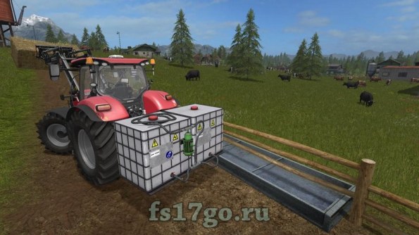 Мод «Самодельный резервуар для воды» для Farming Simulator 2017
