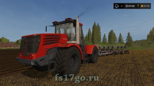Мод «Кировец К-744 Р4 Премиум» для Farming Simulator 2017