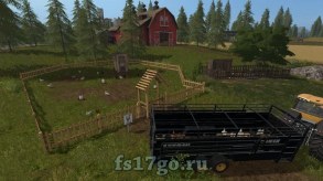 Мод «Livestock Trailer Pack (Chicken Edition)» для Farming Simulator 2017