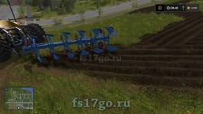 Мод плуга «ПНО-4» для Farming Simulator 2017