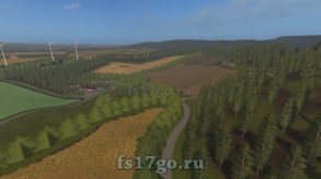 Карта «Balkanska Dolina» для Farming Simulator 2017