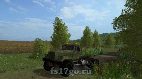 Мод «КрАЗ-256» для Фермер Симулятор 2017