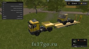 Мод «Low Loader with MB Arocs» для Farming Simulator 2017