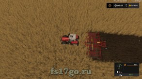 Мод культиватора «АКШ 7.2» для Farming Simulator 2017