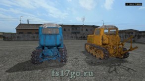 Мод трактор «ДТ-75» для Farming Simulator 2017