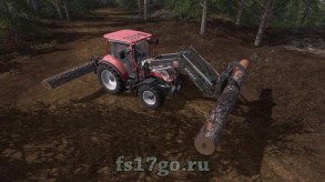 Захват для бревен «Log Shield» для Farming Simulator 2017