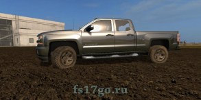 Мод «Сhevrolet Silverado Z71 2016» для Farming Simulator 2017