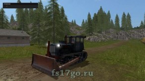 Мод «ДТ-54 и отвал» для Farming Simulator 2017