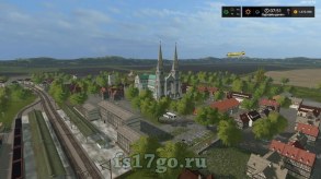 Карта «Altkirch in Alsace» для Farming Simulator 2017