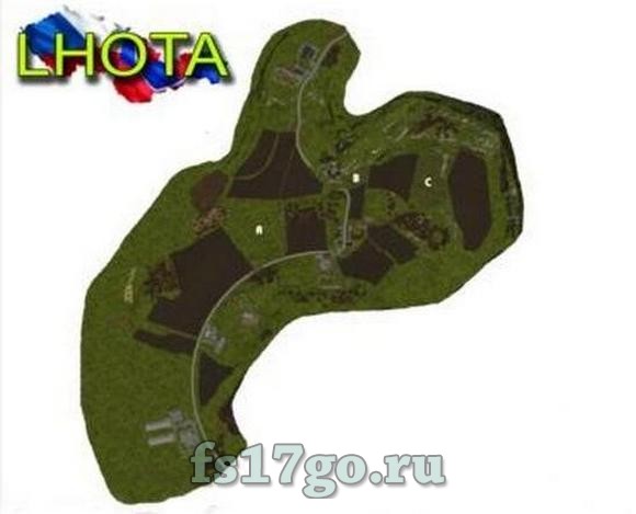 Карта «Lhota Map» для Farming Simulator 2017