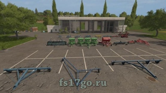 Мод «Пак полевого оборудования» для Фермер Симулятор 2017