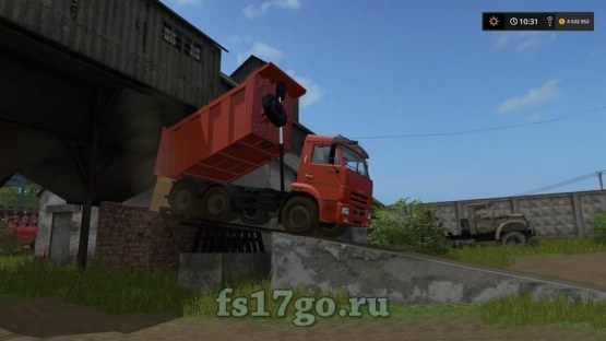 Самосвал «КамАЗ-65115» для Farming Simulator 2017