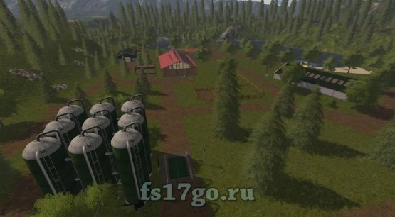 Карта «Mcs Agrarian World» для Farming Simulator 2017
