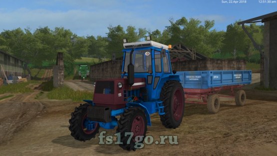 Мод «ЛТЗ 55» для Farming Simulator 2017