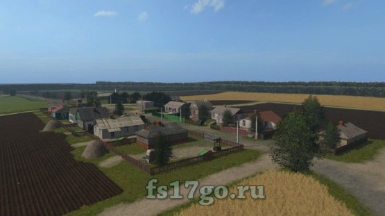 Карта «Летние поля - Summer Fields» для Farming Simulator 2017