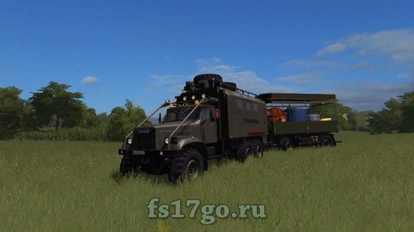 Мод Пак «Краз-255Б-Лаптежник» для Farming Simulator 2017