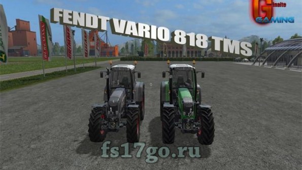 Мод «Fendt Vario 818 TMS» для Farming Simulator 2017