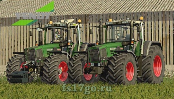 Мод «Fendt Favorit 800 Series» для Farming Simulator 2017