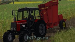 Мод «Беларус Агропанонка 820» для Farming Simulator 2017