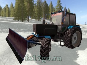 Мод «МТЗ 82.1 Блюминг MR» для Farming Simulator 2017