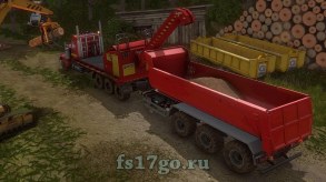 Мод «Wood Chipper Xylochip 500T» для Farming Simulator 2017