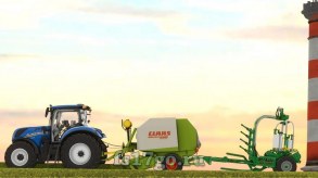Мод «Claas Rollant 250 With Bale Wrapper Arm» для FS 2017