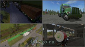 Мод «Custom Road Train Pack» для Farming Simulator 2017