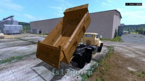 Мод самосвала «КрАЗ-18В» для Farming Simulator 2017
