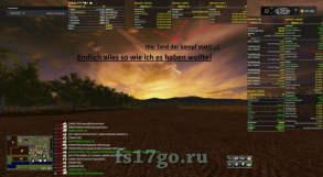 Мод «MultiOverlay Hud RUS» для Farming Simulator 2017