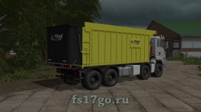 Мод «MAN TGS Fliegl 8x8» для Farming Simulator 2017