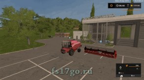 Мод Комбайн «КЗС-7 и жатка» для Farming Simulator 2017
