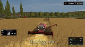 Мод Комбайн «КЗС-7 и жатка» для Farming Simulator 2017