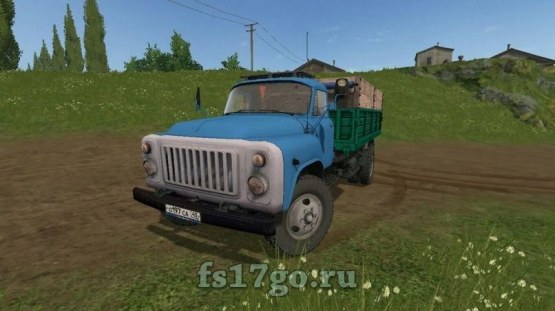 Мод грузовик «Газ-53» для Симулятора Фермера 2017