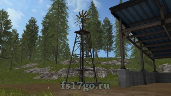 Мод «Windmill Watersupply» для Farming Simulator 2017