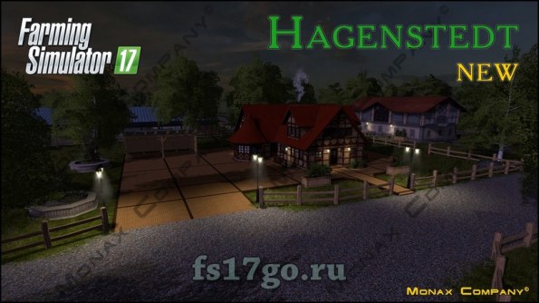 Карта «Хагенштедт – Hagenstedt» для Farming Simulator 2017