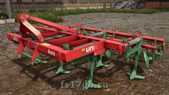 Мод культиватор «Unia Kos» для Farming Simulator 2017