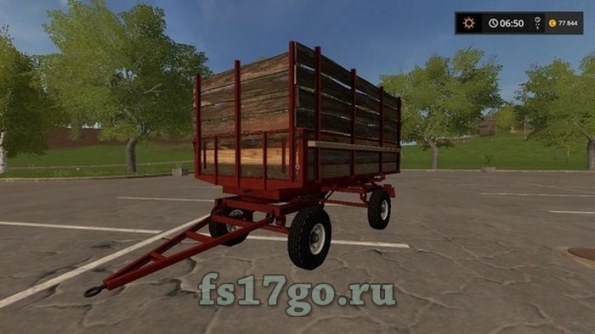 Мод «2ПТС-4» - прицеп для Farming Simulator 2017
