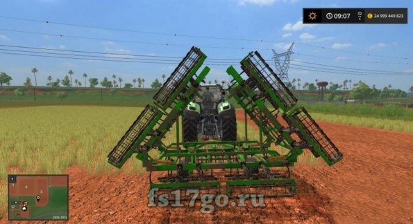 Культиватор «КПМ-10 Зеленый» для Farming Simulator 2017