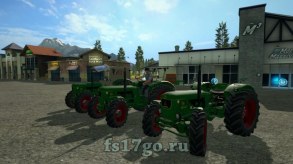 Мод «Deutz D80 4-wheel drive» для Farming Simulator 2017