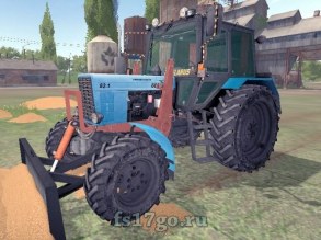 Мод «МТЗ-82.1 by XXXni» для Farming Simulator 2017
