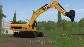 Мод «Caterpillar 345D Pack» для Farming Simulator 2017