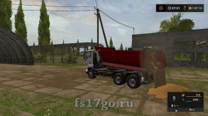 Мод «MAN TGS 33.360 6x4BB Tipper» для Farming Simulator 2017