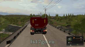 Мод «MAN TGS 33.360 6x4BB Tipper» для Farming Simulator 2017