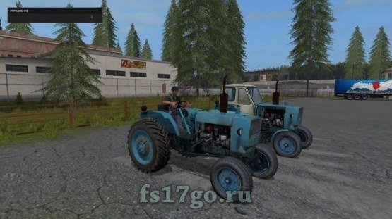 Мод трактора «ЮМЗ-6Г» для Farming Simulator 2017