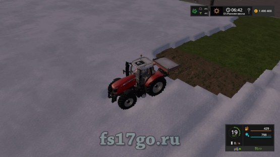 Мод «Разбрасыватели соли» для Farming Simulator 2017